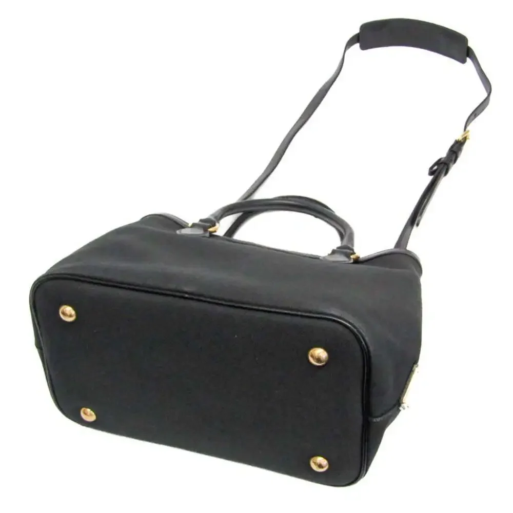 PRADA Black Leather Shoulder Bag - Picture 3 of 15